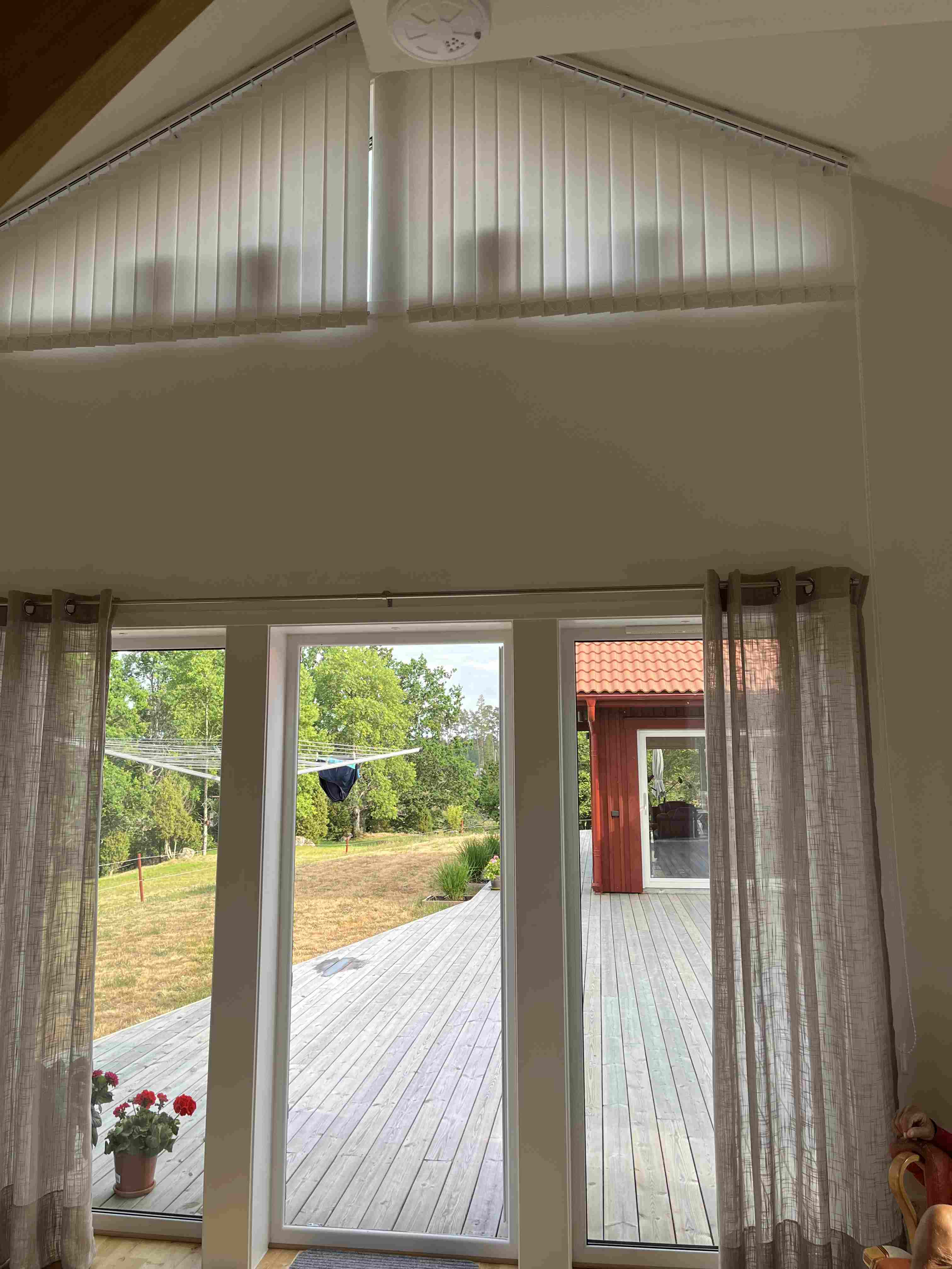 Skråfönster, lamell